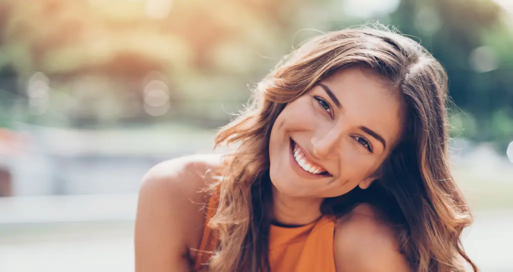 Smiling female